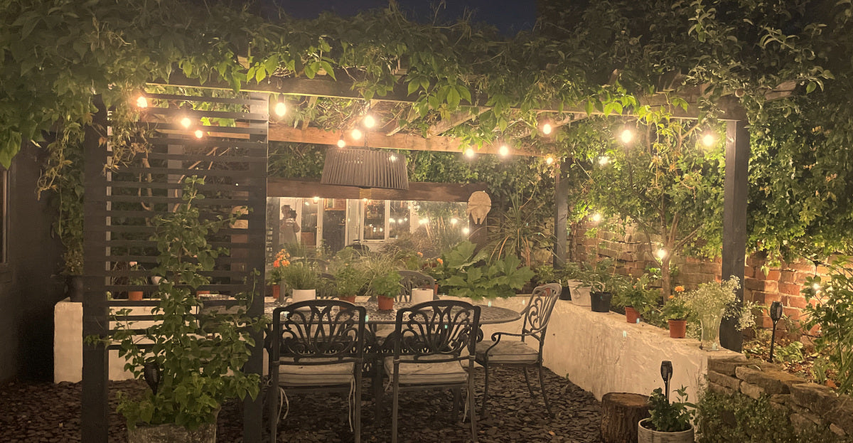 The Perfect Pair! : Transforming your Pergola with our Outdoor String Lights