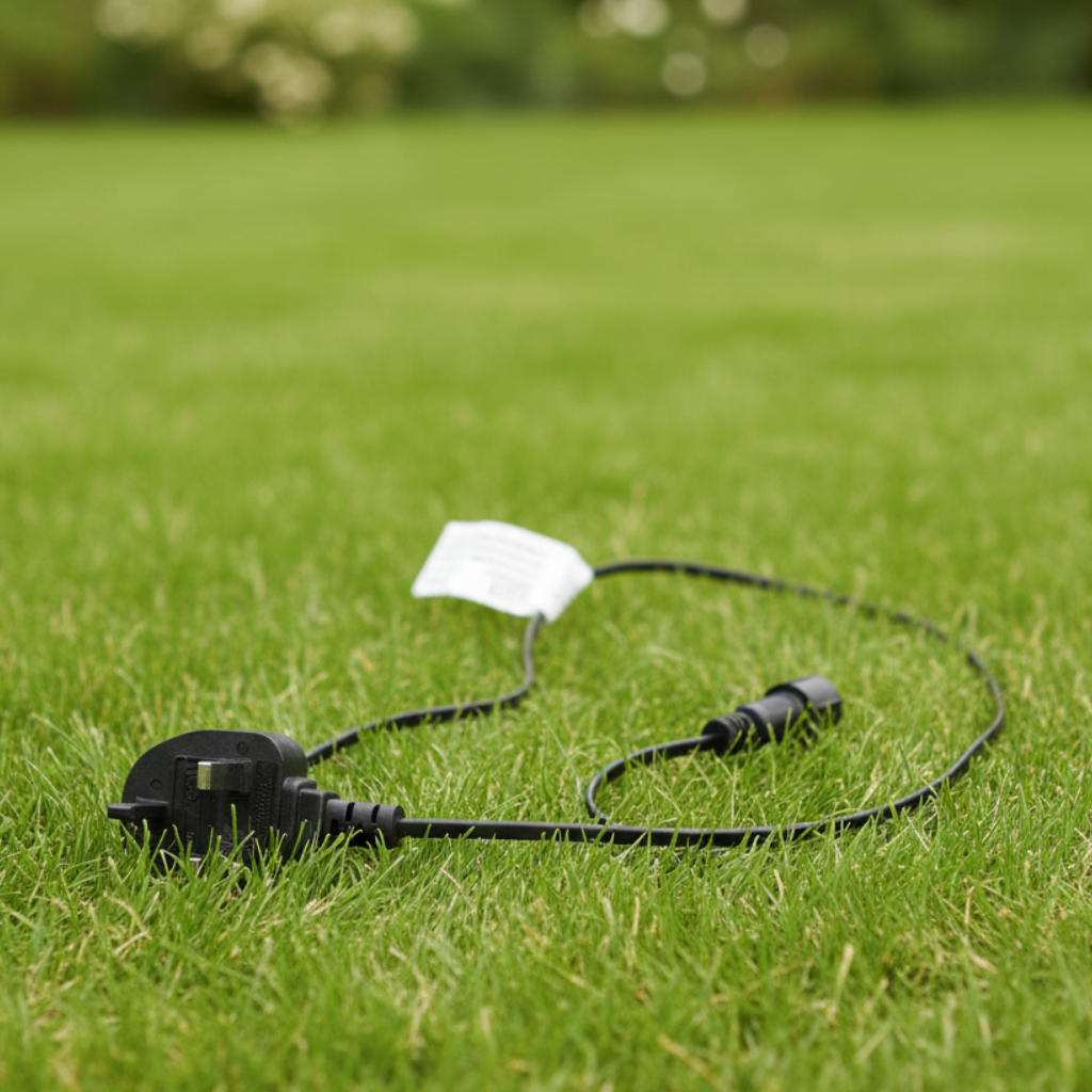 Replacement UK Plug Section & End Cap for "Super Festoon" String Lights - Lighting Legends