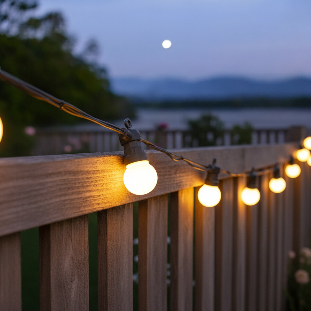 43M / 141FT Classic Festoon LED Outdoor String Lights Warm White