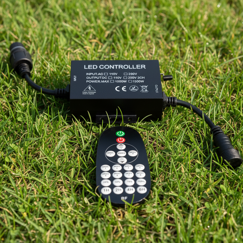 Elite Festoon Outdoor Dimmer Unit with Remote Control