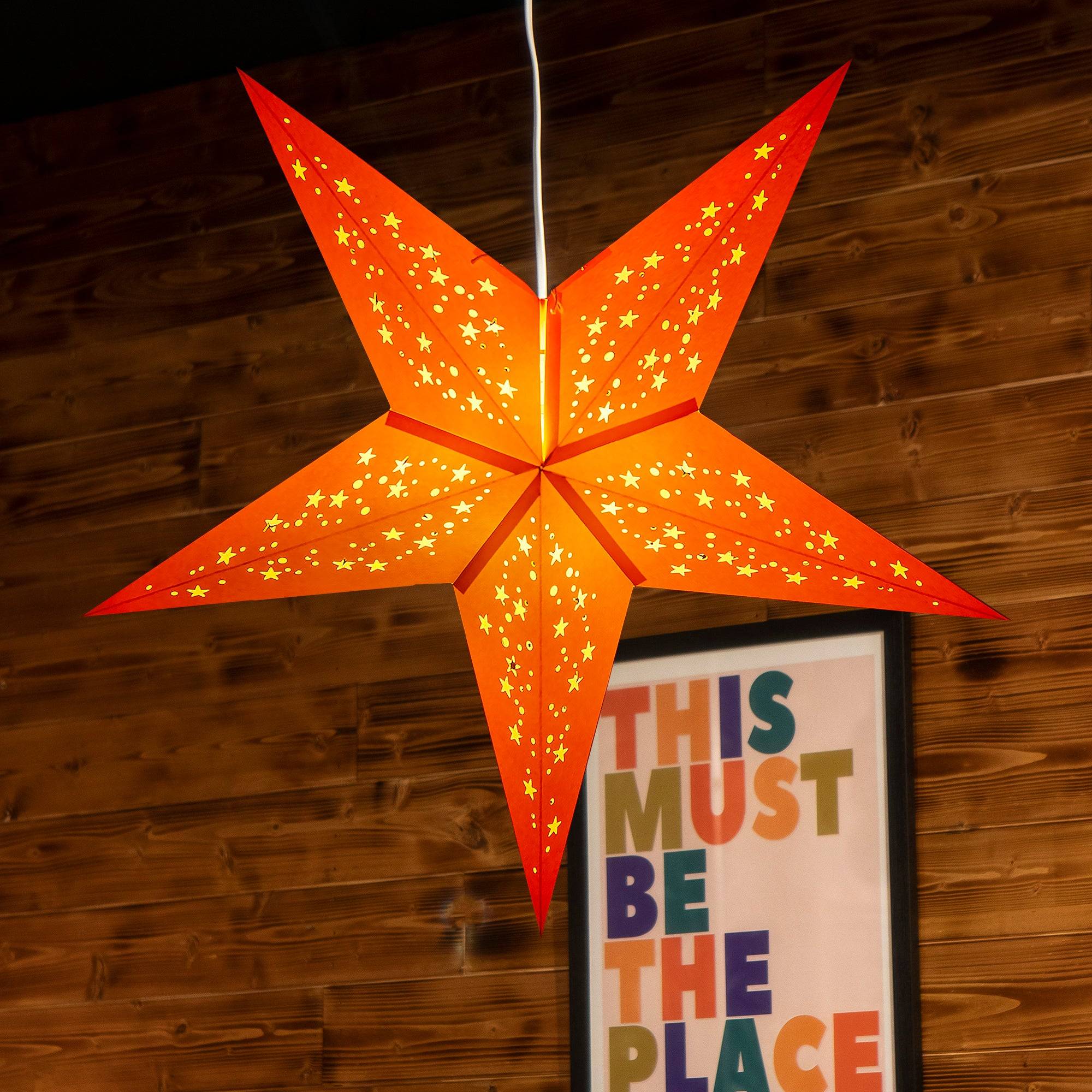 Paperstars Multi Coloured Party Pack 20 x 60cm Stars