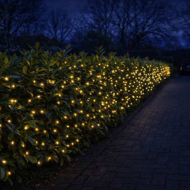 Festive Connect Net Outdoor Waterproof Warm White Lights