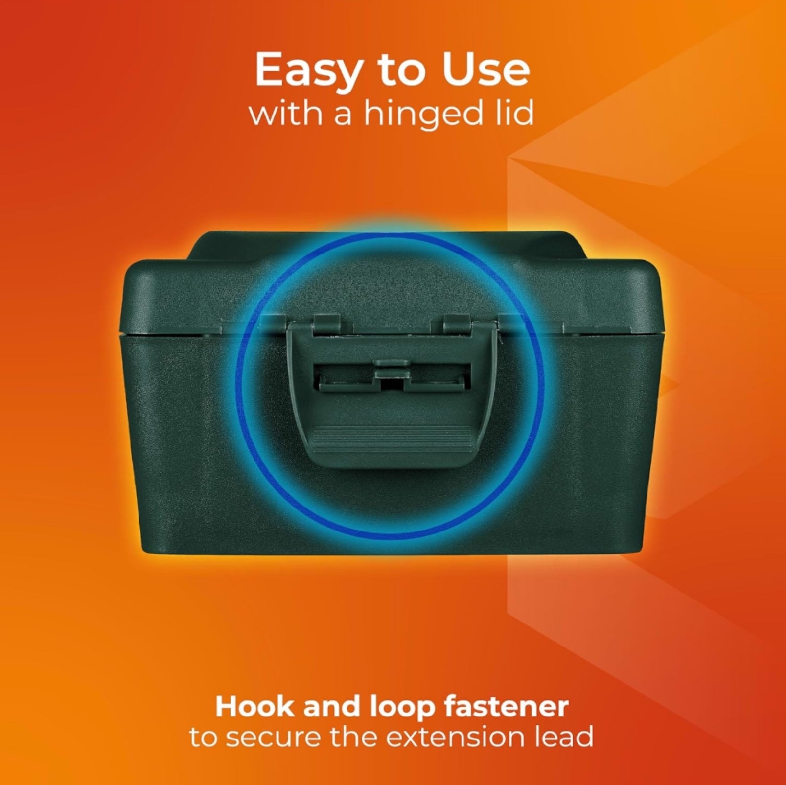 Grey Weatherproof Outdoor Power Extension Box