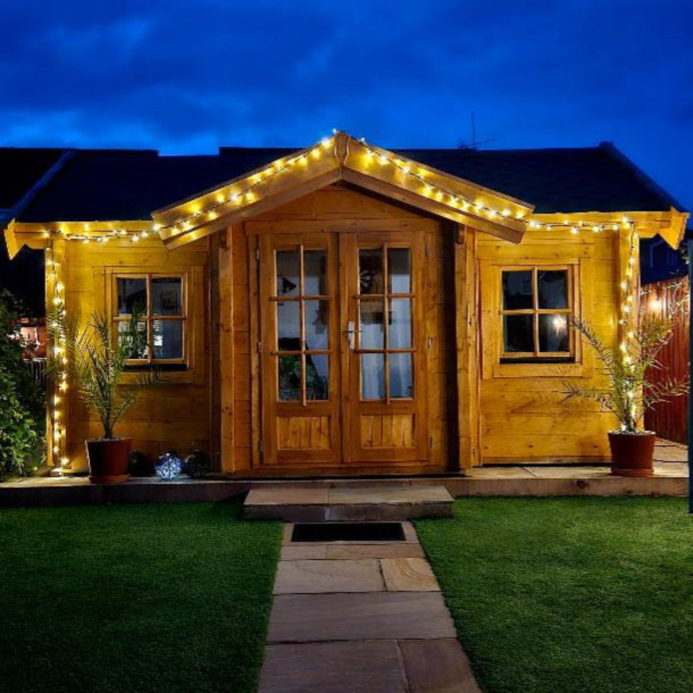 Pro Link Connectable Outdoor LED Fairy String Lights - Warm / Bright White