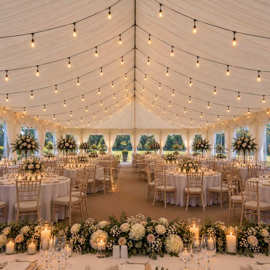 10 Way 5.4m Marquee Multi Splitter for Festoon LED String Lights