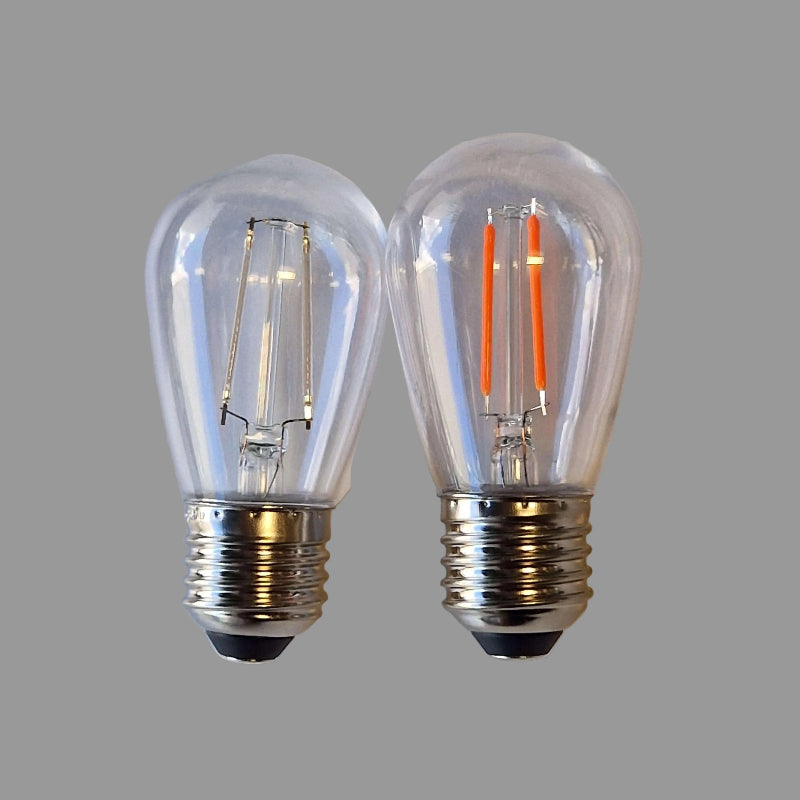 10 Pack LED Kings Coronation Red & Blue Celebration Outdoor Multi-Colour / Colour Bulbs - Lighting Legends