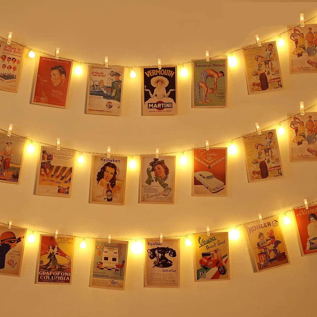 Led peg string discount lights