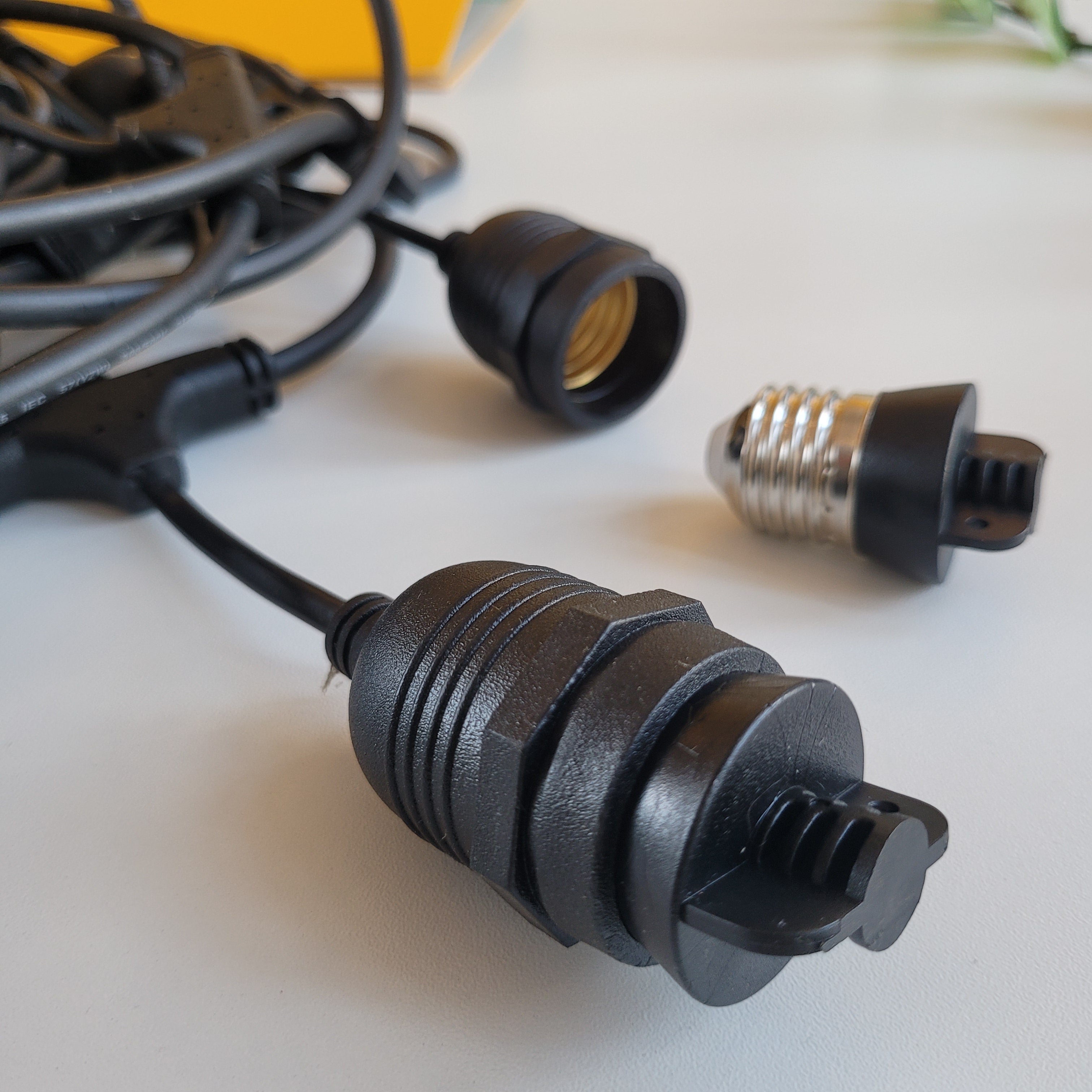 Triple Pack Elite Festoon Bulb Socket Blank Cap