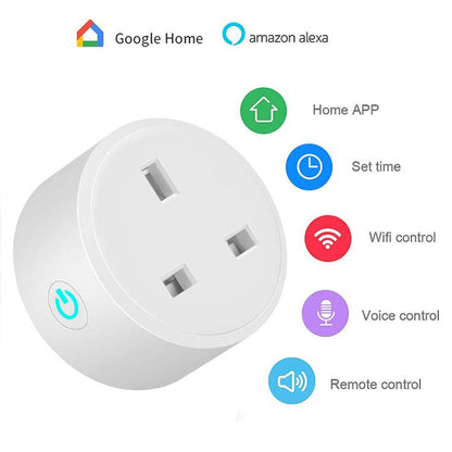Twin Pack Smart Plug - WIFI Smart Home Timer 16A Alexa / Google Voice –  Lighting Legends