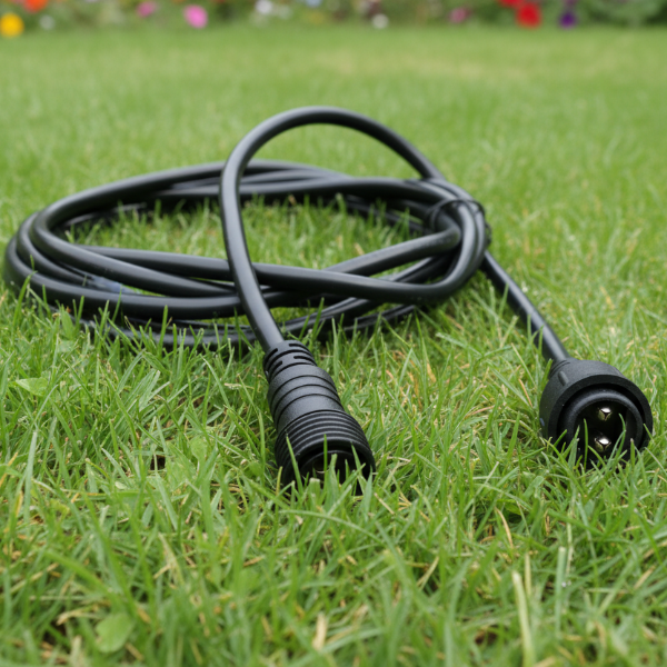 3 Metre Extension Cable For Heavy Duty Waterproof Outdoor String Lights - 3M - Lighting Legends