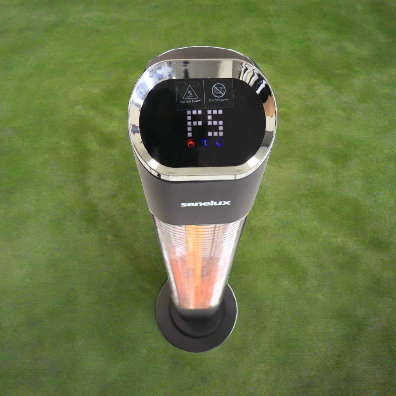Free Standing Infrared Oscillating Remote Controlled Patio Heater