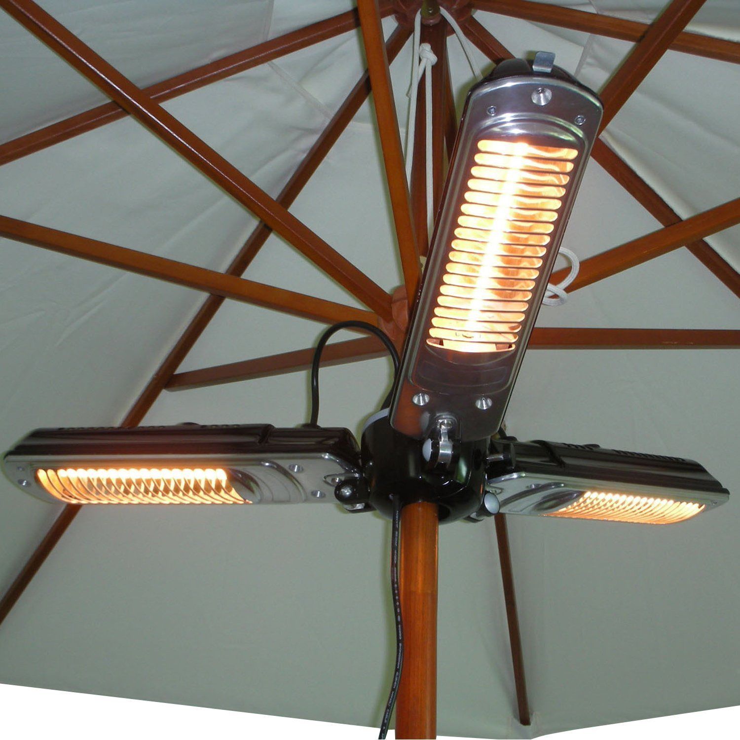 Parasol 1300W Outdoor Electric Halogen Patio Heater