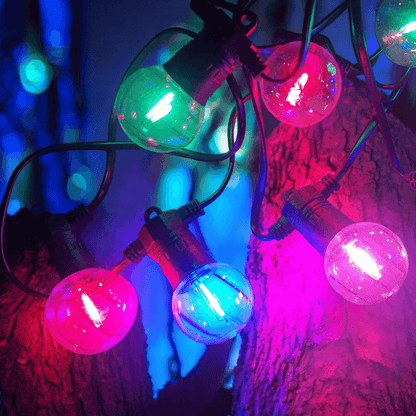 Mains festoon lights outdoor hotsell