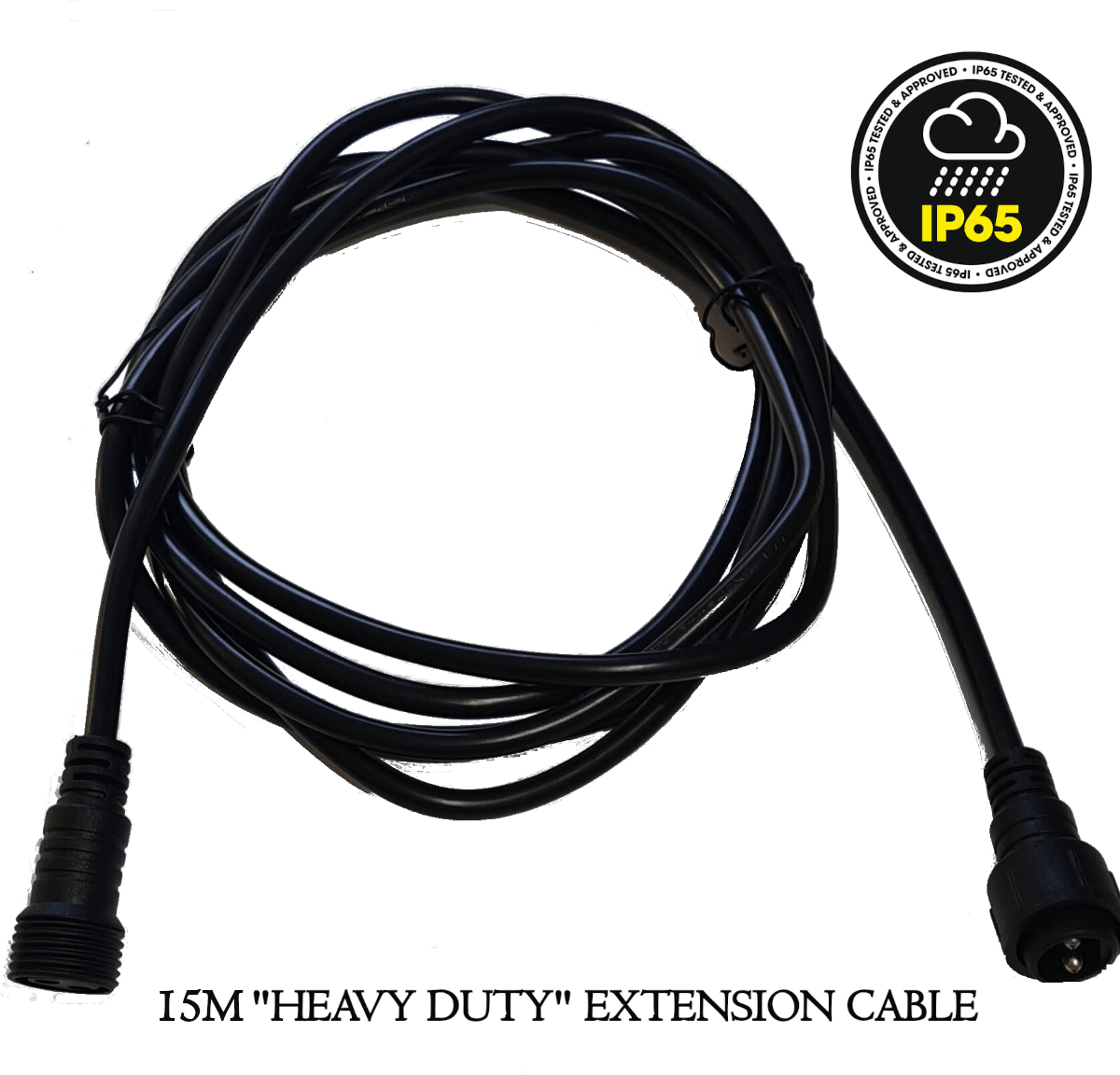 15 Metre Extension Cable For Heavy Duty Outdoor String Lights ...