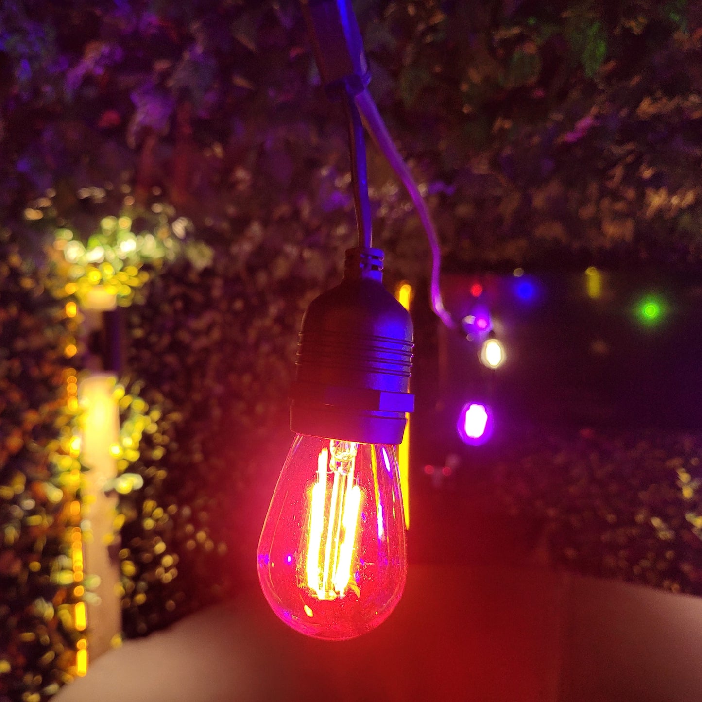 30M / 98FT Multi-Colour LED Plug-in Waterproof Heavy Duty Outdoor String Lights