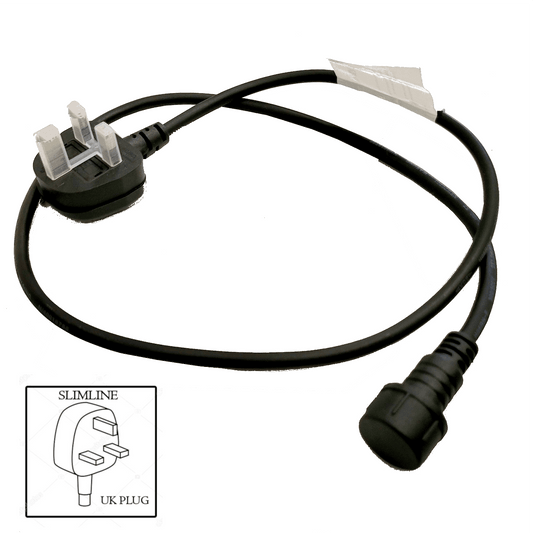 Replacement UK Plug Section & End Cap for Heavy Duty String Lights - Lighting Legends