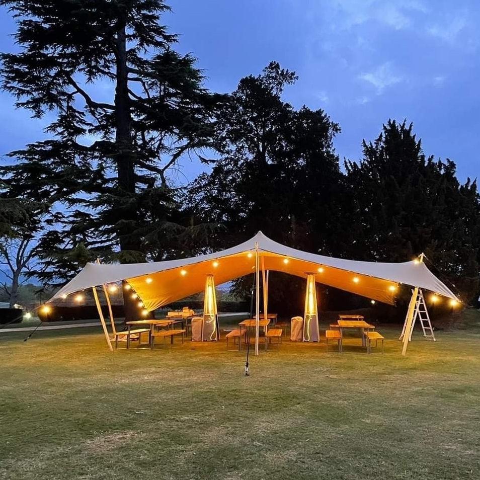 100M / 328FT LED Plug-in Waterproof Warm White Heavy Duty Outdoor String Lights