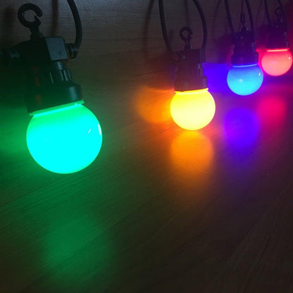 13M Multi-Colour G50 LED Plug-in Waterproof Globe Outdoor Festive String Lights - Lighting Legends