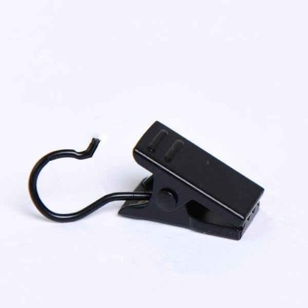 Black Stainless Steel String Light Wire/Cable Hanging Clips Lighting
