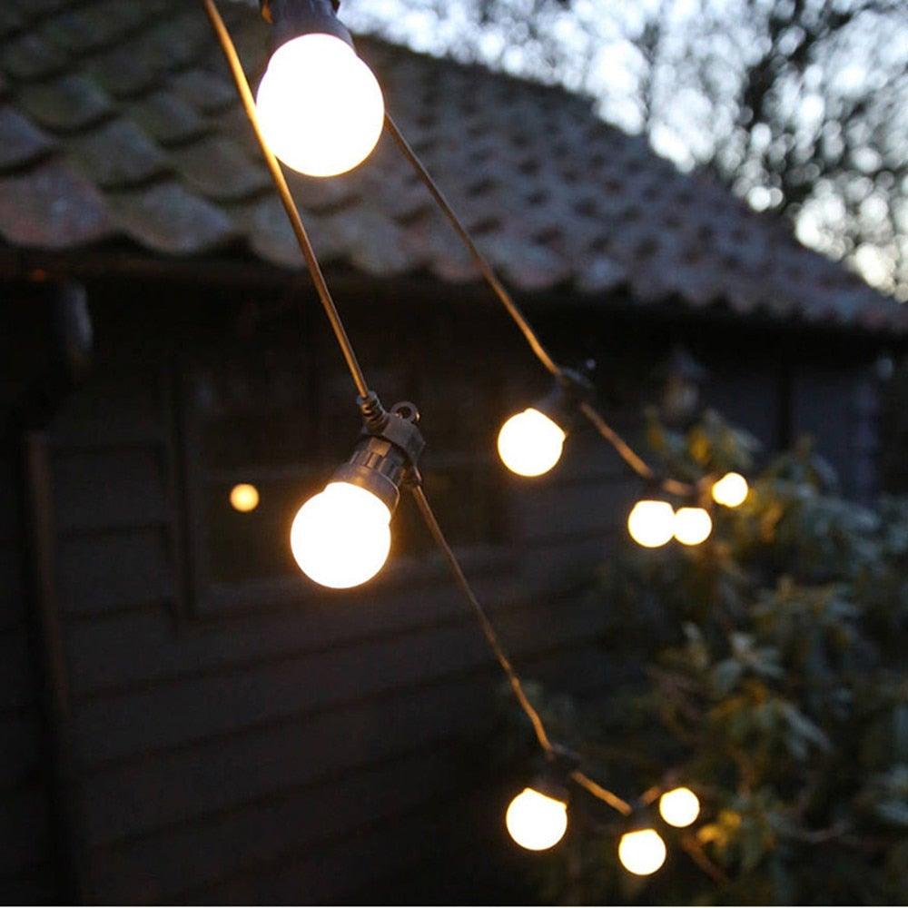 13M 20 LED "Chalky White" Plug-in Connectable String Lights - Lighting Legends