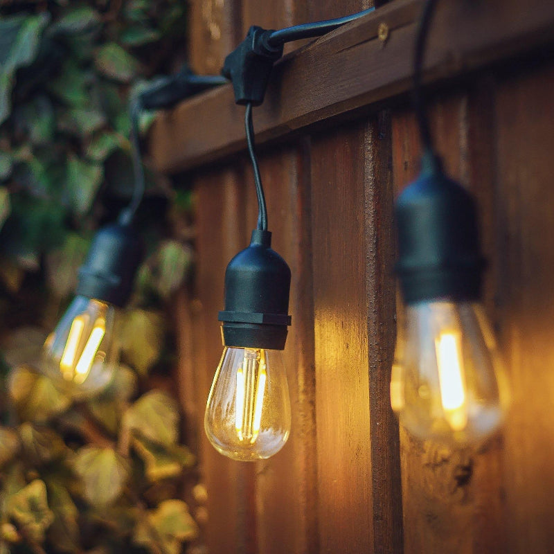 30m LED Plug-in Waterproof Warm White Heavy Duty Outdoor String Lights - Lighting Legends